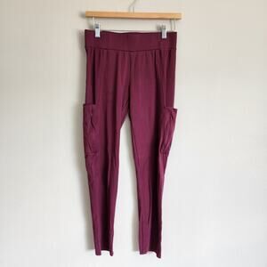Perilla Burgundy Scrub Jogger Bottoms Women's Size X-small